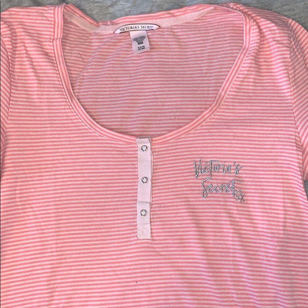 Victoria Secret Long Sleeve night gown